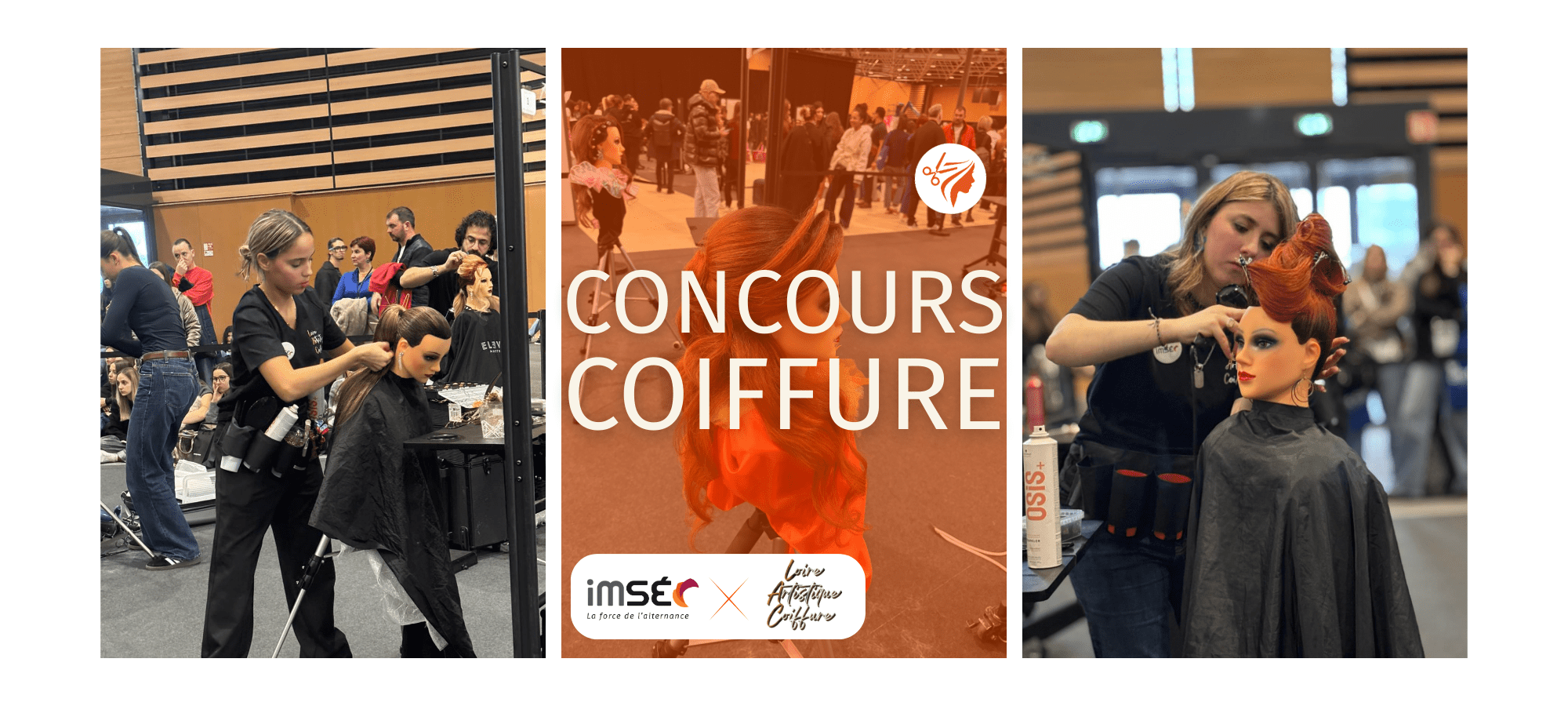 Les apprenants coiffeurs de l’IMSÉ brillent en concours